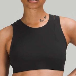 LULULEMON BLACK STRONG FRONT BRA